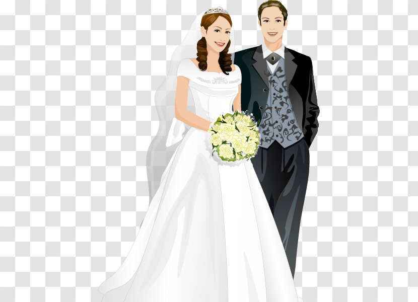 Wedding Invitation Bridegroom Marriage - White Transparent PNG