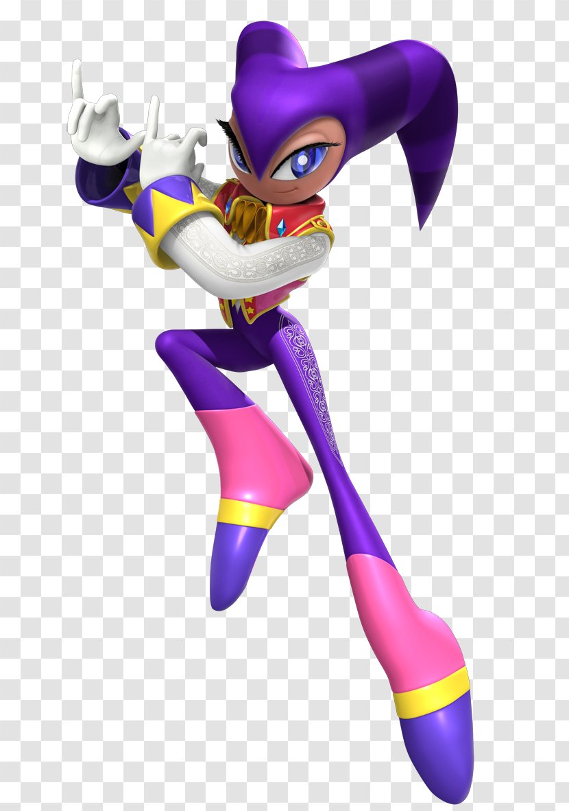 Nights Into Dreams Journey Of Wii Video Game - Dream World - Jester Transparent PNG