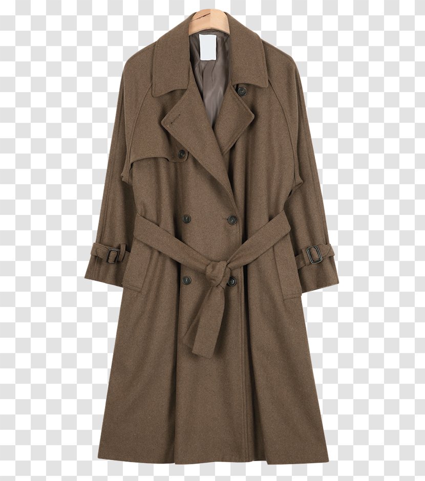 Trench Coat Overcoat Transparent PNG