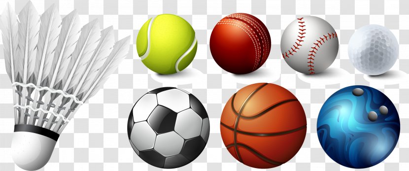 Sports Equipment Badminton Racket - Bowling - All Kinds Of Ball Games Transparent PNG