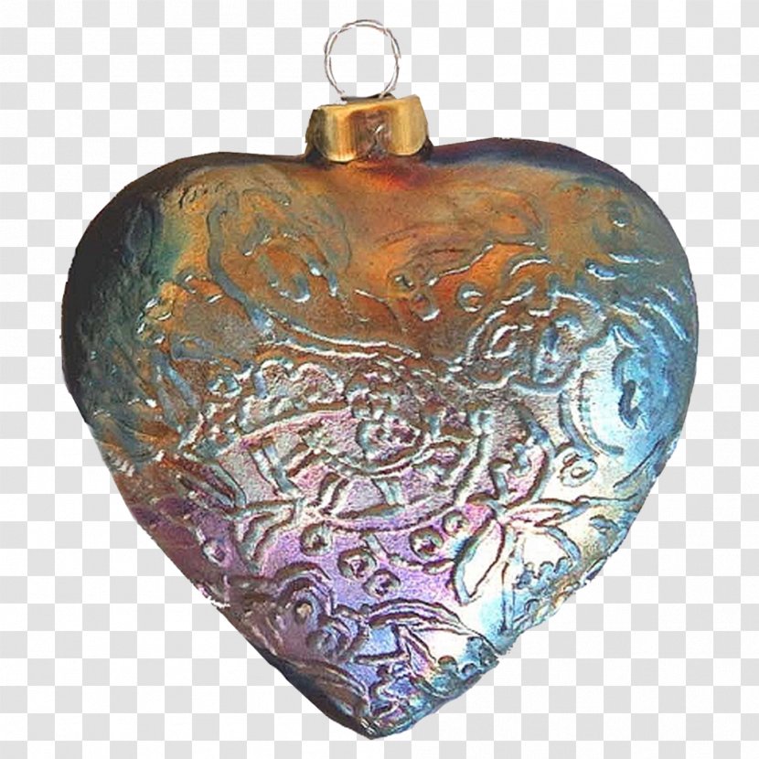 Christmas Ornament Locket - Heart-shaped Transparent PNG