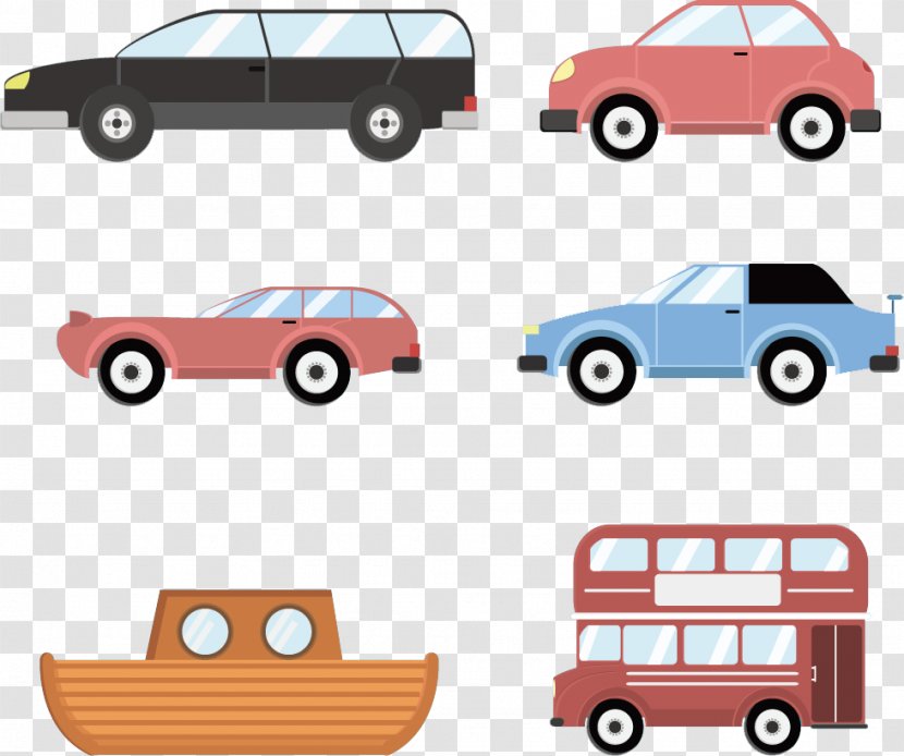 Car Motor Vehicle Automotive Design Taxi Clip Art - Transport - Ships And Other Vehicles Transparent PNG