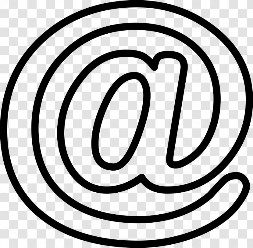 Email - Text - At Sign Transparent PNG