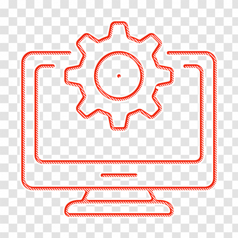 Monitor Icon Development Icon Project Management Icon Transparent PNG