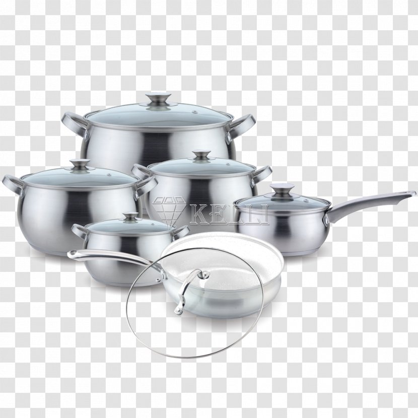 Tableware Stainless Steel Lid Cookware Cratiță - Frying Pan Transparent PNG
