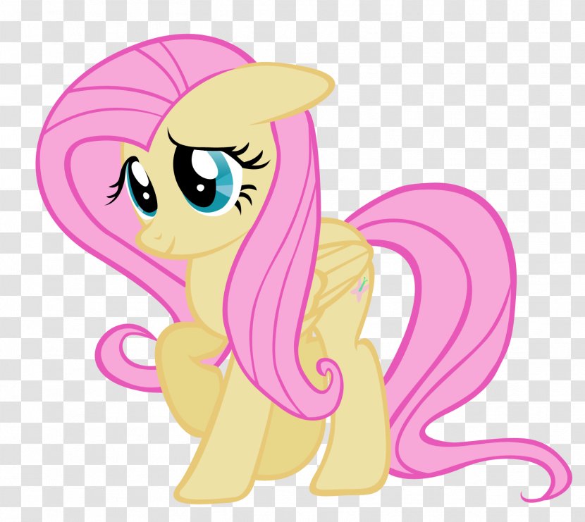Fluttershy Pinkie Pie Rarity Rainbow Dash Applejack - Cartoon - My Little Pony Transparent PNG