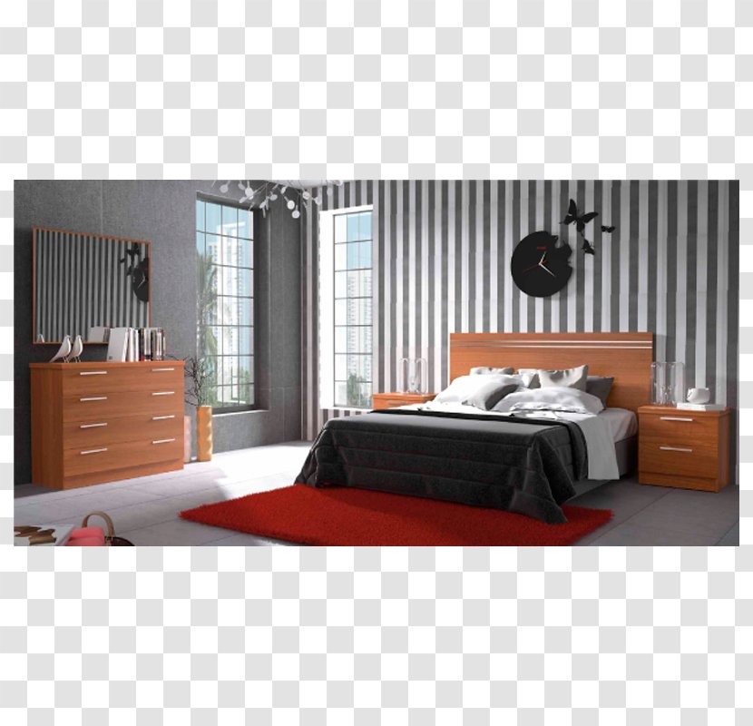 Bed Frame Bedroom Bedside Tables Furniture - Mattress - Table Transparent PNG