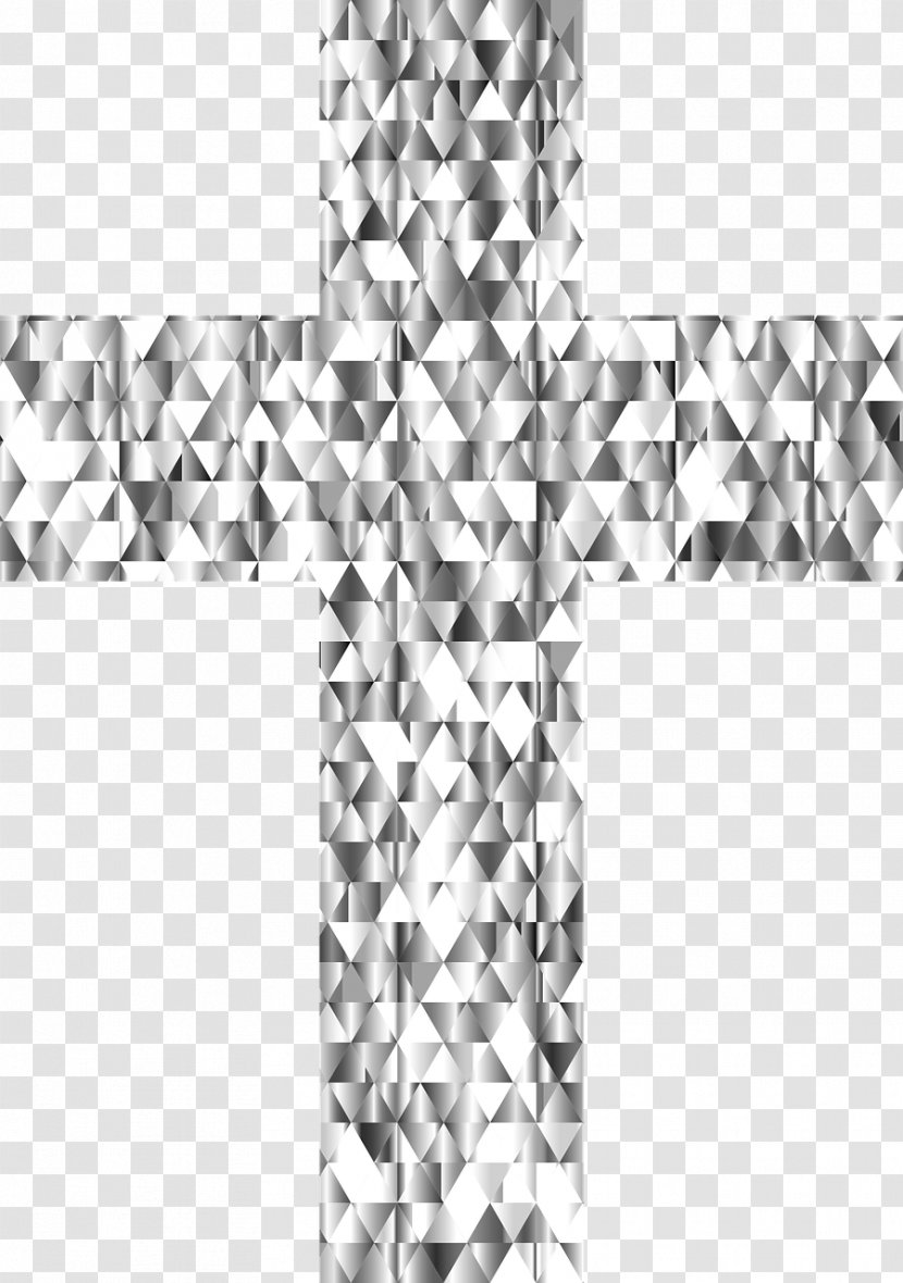 Computer Mouse Pointer Diamond Cursor - Body Jewelry - Christian Cross Transparent PNG