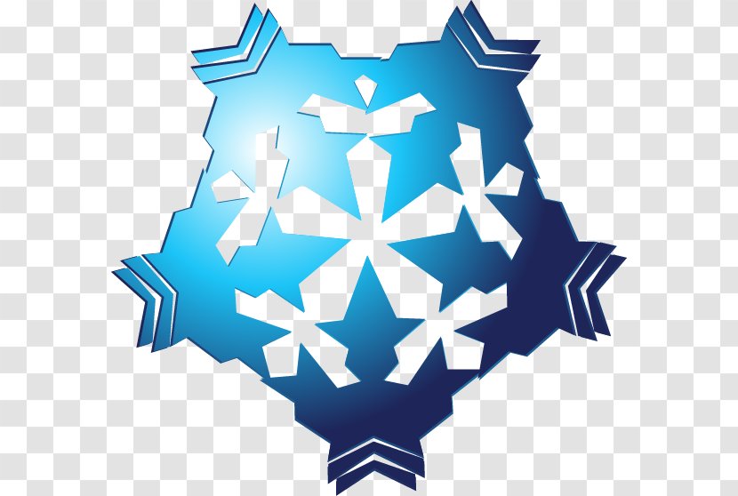 Snowflake Blue - Christmas - Beautiful Transparent PNG