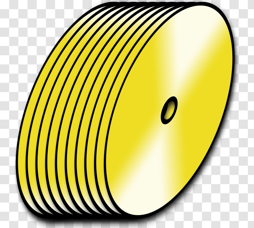 Line Material Circle - Yellow - Golden Icon Transparent PNG