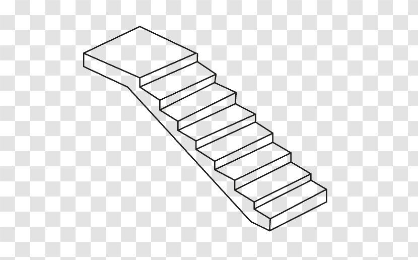 Stairs Drawing Csigalépcső Architectural Engineering - Line Art - Climbing Transparent PNG
