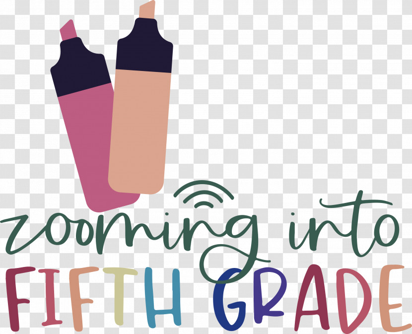 Back To School Fifth Grade Transparent PNG
