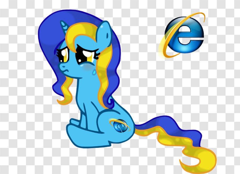 Pony Internet Explorer Image GIF - Cartoon Transparent PNG