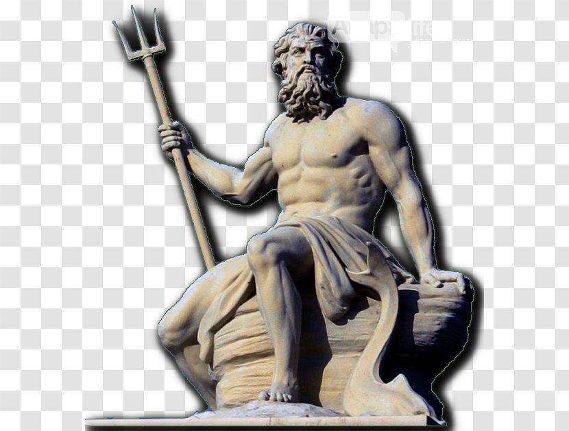 Poseidon Zeus Apollo Greek Sea Gods Neptune - Twelve Olympians Transparent PNG