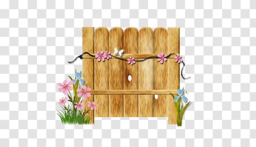 Picket Fence Wood Garden - Wall - A Transparent PNG