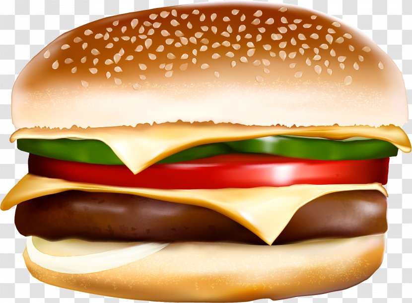 Hamburger - Cheeseburger - Whopper Veggie Burger Transparent PNG