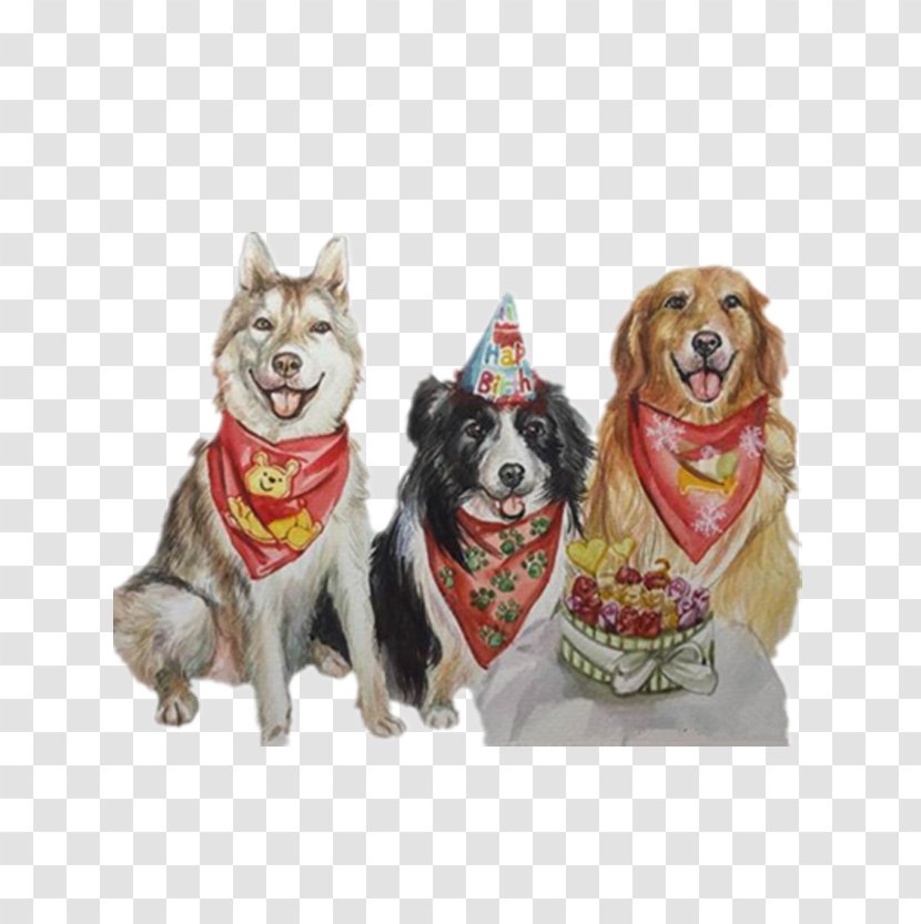 Dog Breed Birthday Cake - Gift - Dogs Transparent PNG