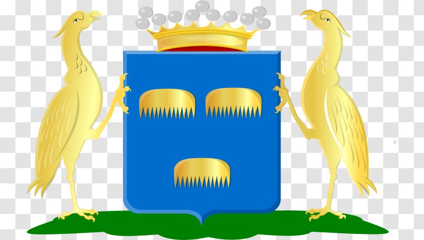 Wapen Van Chaam Coat Of Arms Waspik - Yellow - Borne Transparent PNG