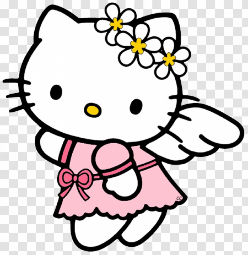 Hello Kitty Coloring Book Drawing Child - Heart Transparent PNG