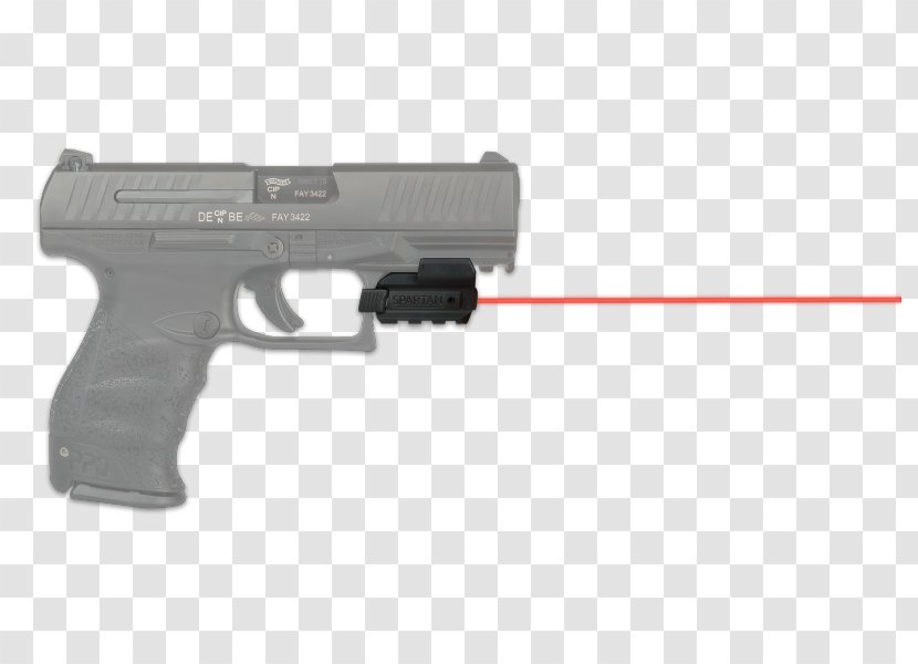 Weapon Firearm Laser Sight Optics - Gun Transparent PNG