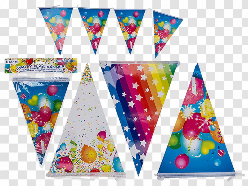Birthday Party Garland Paper Decoratie - Hauskakauppafi - The Decorated Flags Transparent PNG