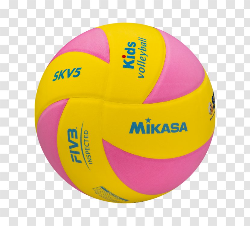 MIKASA SYV5 Volleyball Mikasa Sports Beach - Magenta Transparent PNG