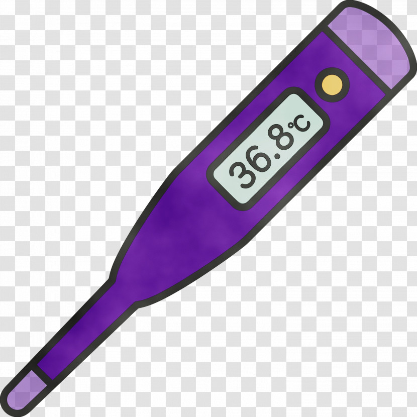 Purple Softball Bat Tool Transparent PNG