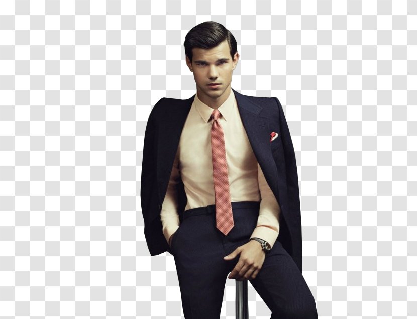 Taylor Lautner The Twilight Saga Jacob Black GQ - Outerwear Transparent PNG