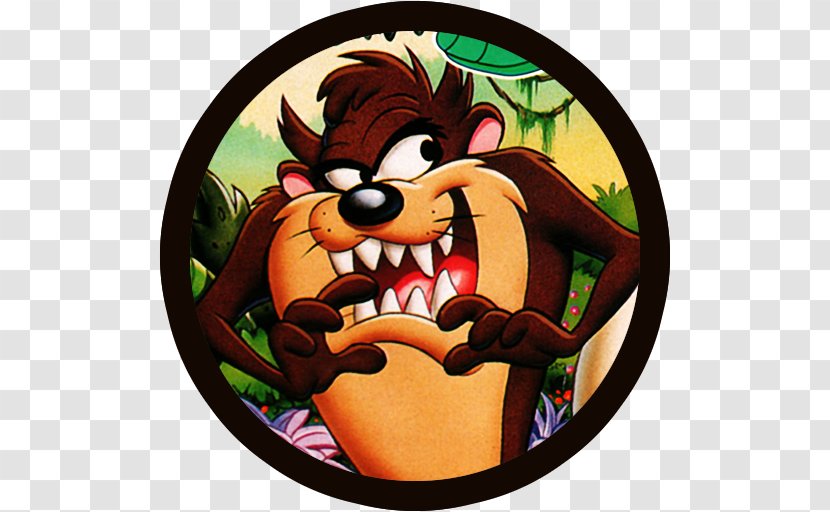 Tasmanian Devil Taz-Mania Taz In Escape From Mars Bugs Bunny Mega Drive - Video Game - Mania Transparent PNG