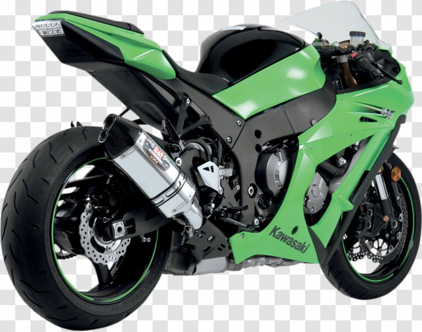 Exhaust System Muffler Kawasaki Ninja ZX-10R Tomcat ZX-10 Yoshimura - Hardware - Motorcycle Transparent PNG