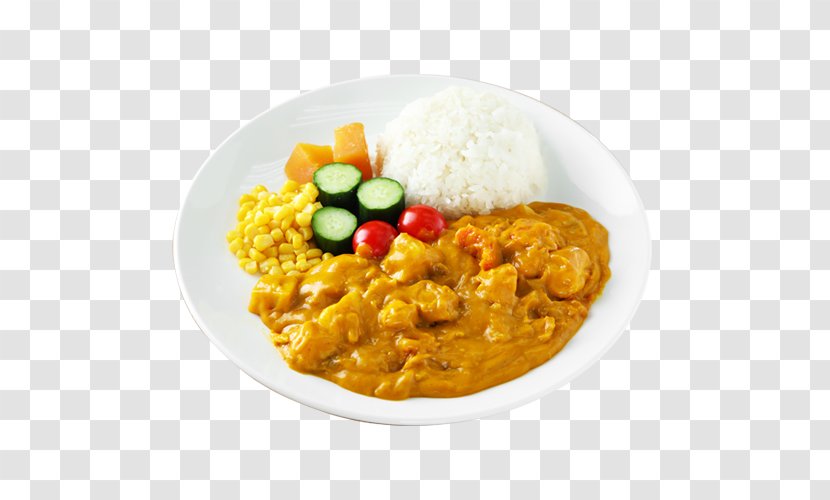 Rice And Curry Japanese Yellow Indian Cuisine Vegetarian Transparent PNG