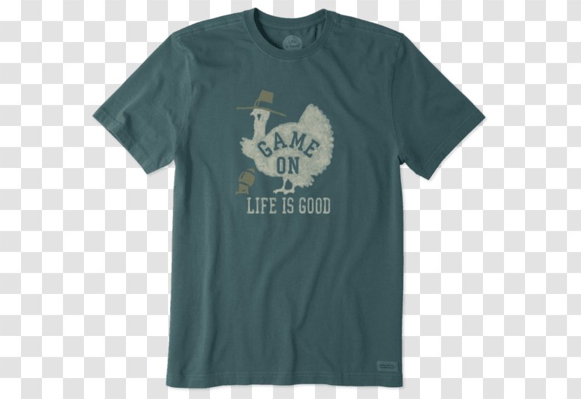 T-shirt Hoodie Life Is Good Company Sleeve Top - T Shirt Transparent PNG