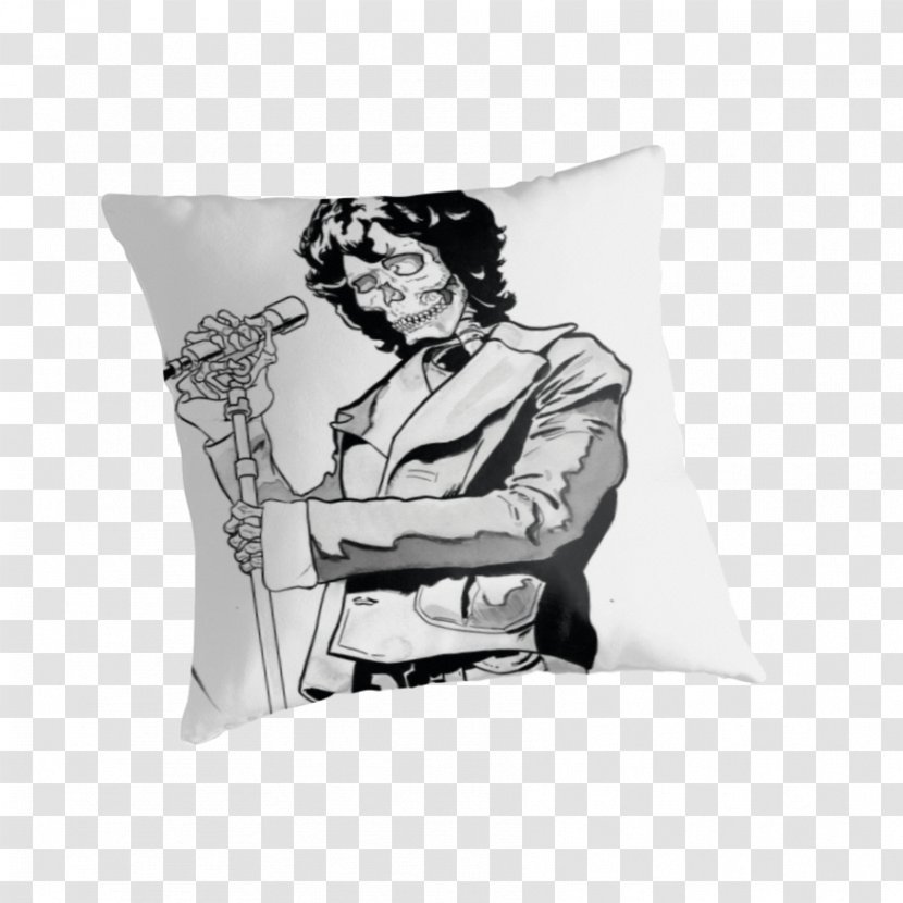 Throw Pillows Cushion Rectangle - Pillow - Jim Morrison Transparent PNG