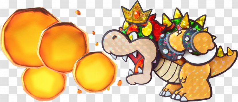 Super Paper Mario Mario: Sticker Star Bros. Bowser - Pollinator Transparent PNG