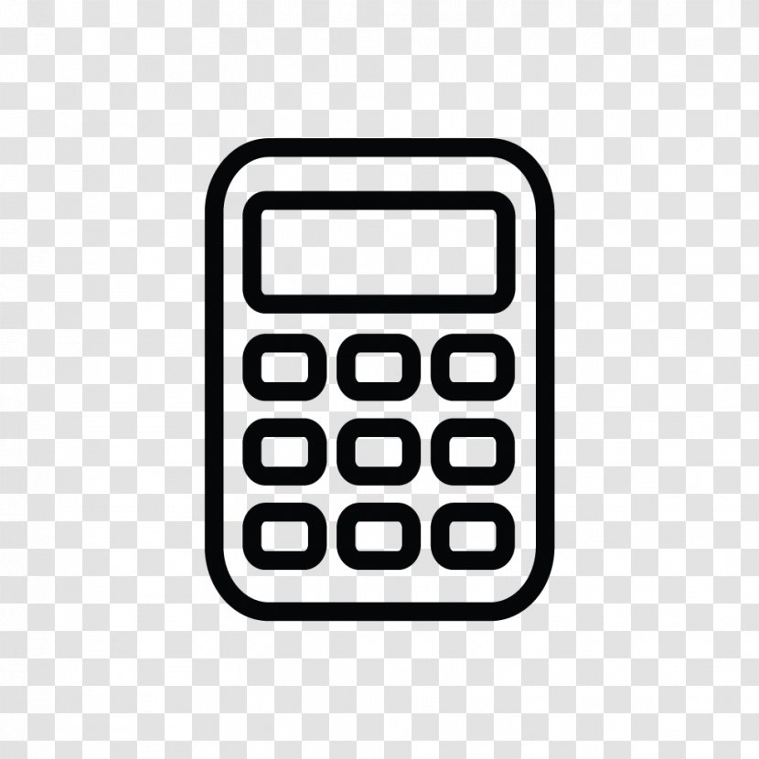 Symbol Calculator - Numeric Keypad Transparent PNG