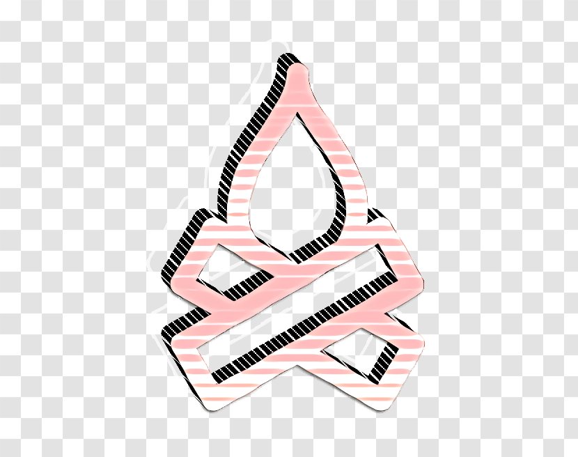 Fire Icon - Campfire - Pink Meter Transparent PNG