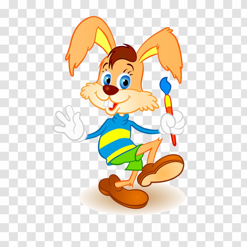 Bugs Bunny Cartoon Painting Clip Art - Animal Transparent PNG