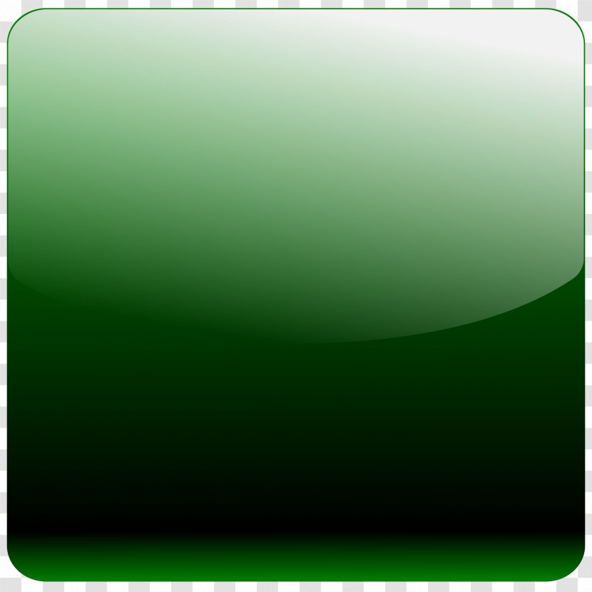 Color Gradient Square Green Clip Art - Button Cliparts Transparent PNG