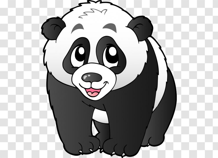 Giant Panda Bear Red Clip Art - Cuteness Transparent PNG