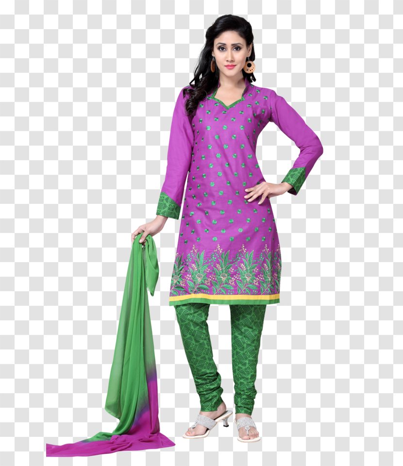 Shalwar Kameez Churidar Dress Clothing Suit - Designer Transparent PNG