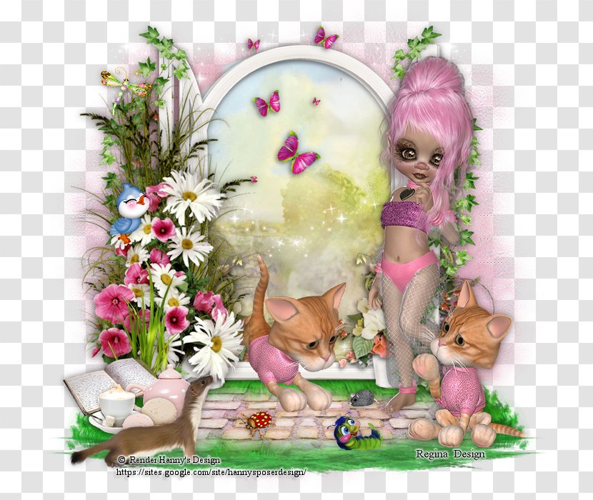 Flower Lilac Doll Character Fiction Transparent PNG