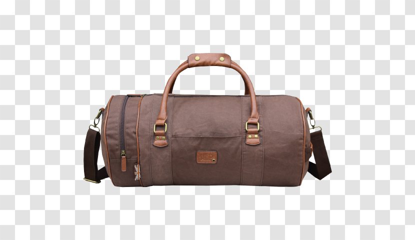 Handbag Baggage Duffel Bags Leather - Strap - Canvas Bag Transparent PNG