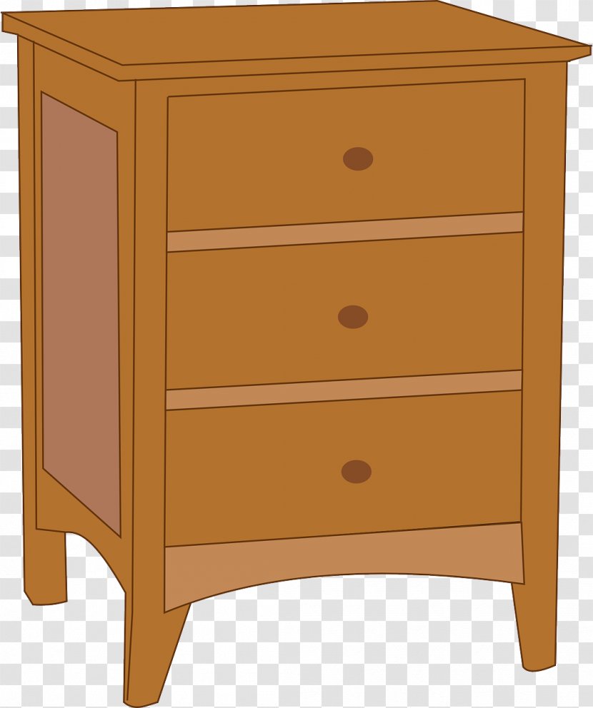 Bedside Tables Coffee Clip Art - Nightstand - Cupboard Transparent PNG