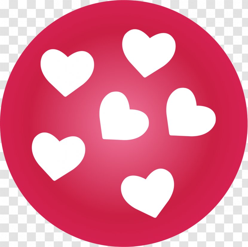 Red Heart Clip Art - Love - Crimson Button Transparent PNG