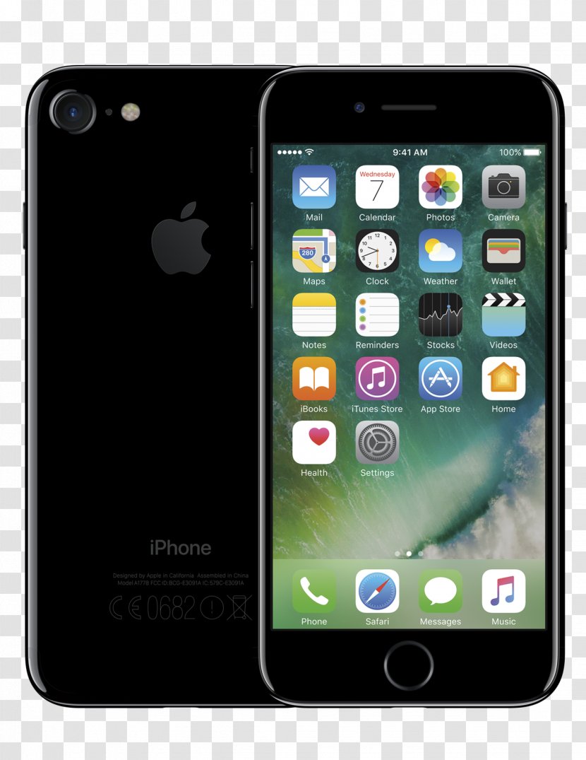 IPhone 7 Plus Telephone Apple 6s Smartphone - Feature Phone Transparent PNG