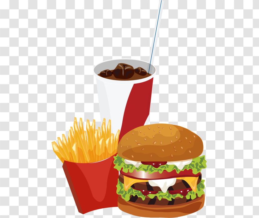 Cheeseburger French Fries Hamburger KFC McDonald's Big Mac - Finger Food - Junk Transparent PNG