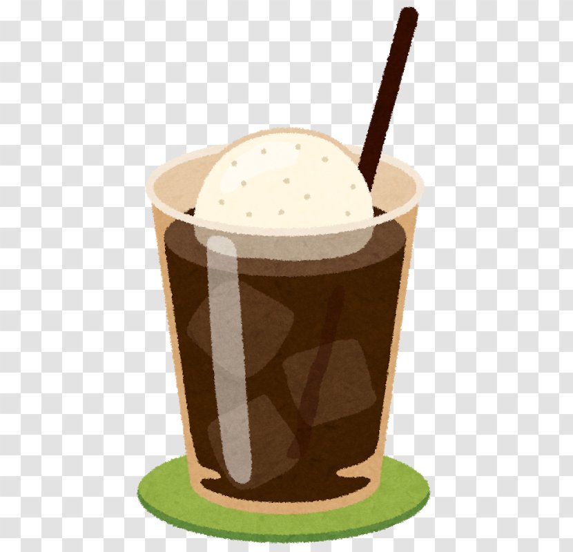 Iced Coffee Cafe Milkshake Frappé - Ice Cream - Liqueur Transparent PNG