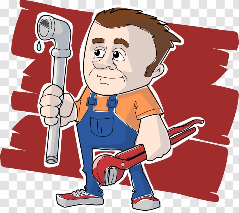 Job Free Content Rxe9sumxe9 Clip Art - Cartoon - Plumbing Cliparts Transparent PNG