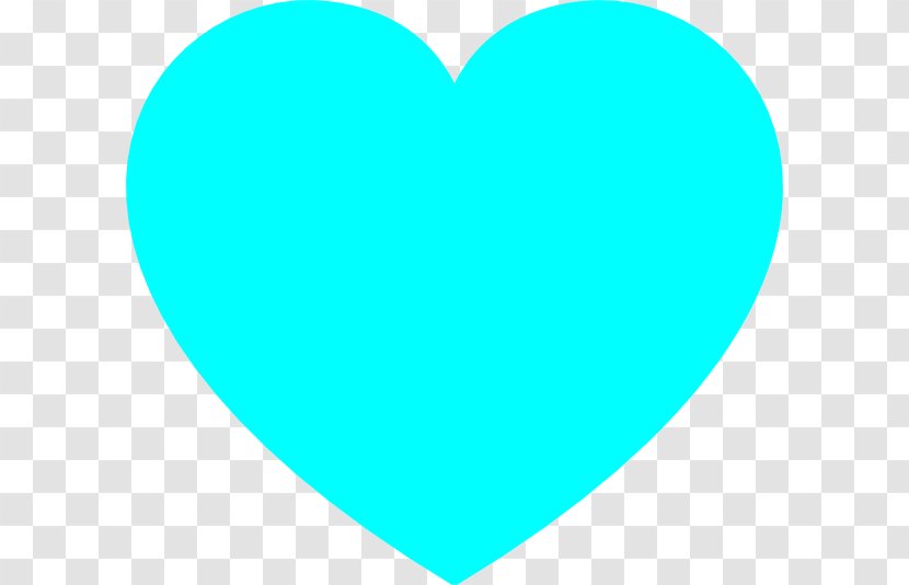 Light Blue Heart Clip Art - Tree - Clipart Transparent PNG