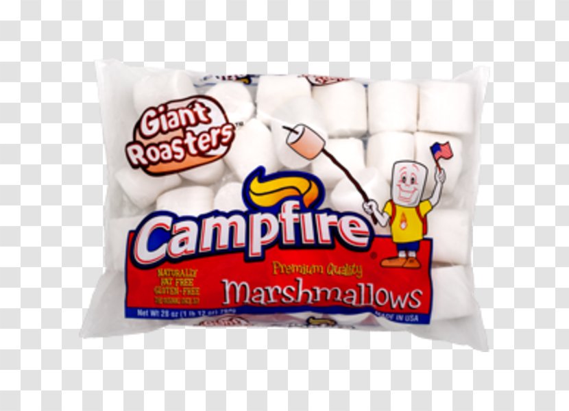 Marshmallow S'more Rice Krispies Treats Candy Campfire - Pillow Transparent PNG